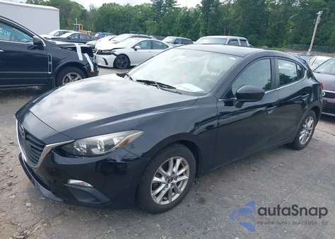 2014 Mazda 3 Touring из США, поврежденный, VIN JM1BM1L76E1155763
